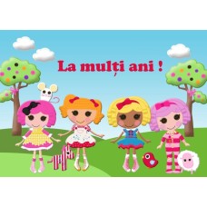 440515Z foaie de zahar papusi Lalaloopsy 29x20cm